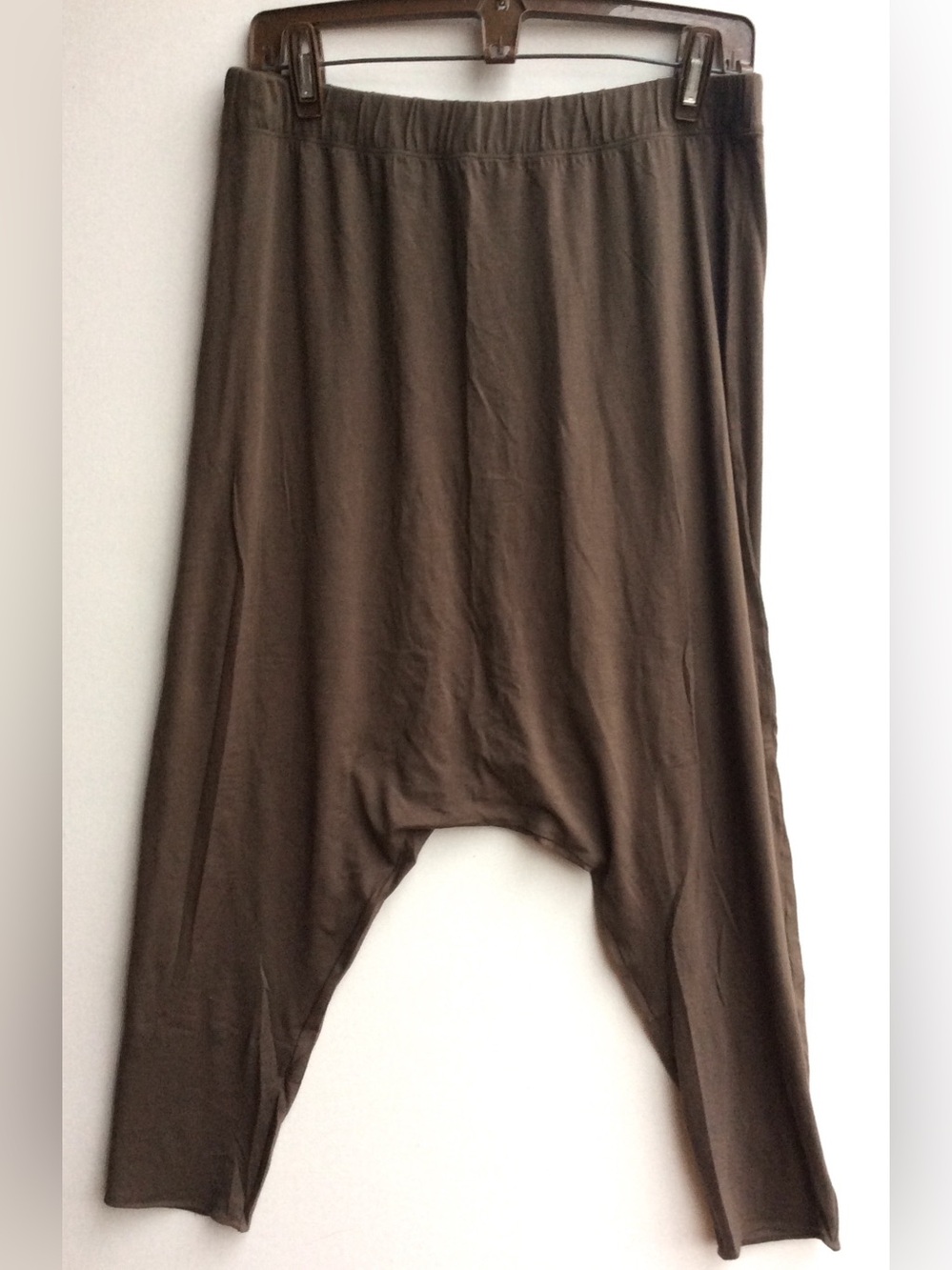 TER ET BANTINE Dropped harem pants 44 8 brown